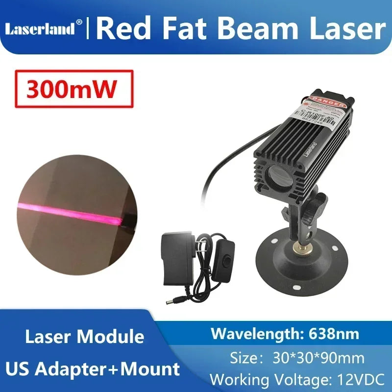 650nm 520nm Red Green Dot Fat Beam Laser Diode Module for Stage Escape Room Wine Base Bar KTV Use
