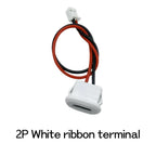Waterproof USB Type C Female Socket, 2-Pin 3A Fast Charging Port, Direct Crimp Mount for Cable Repair & DIY Extension