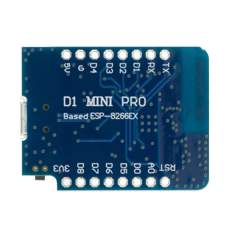 D1 Mini Pro 4M 16M Bytes External Antenna Connector Based ESP8266 ESP-8266EX CP2104 WIFI Development Board Micro NodeMCU