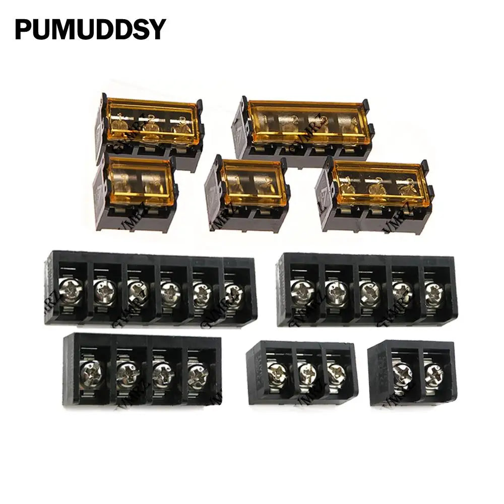 2PCS 2P-10P 2P 3P HB9500 6P 7P 8P 9P 10Pin PCB Screw Terminal Block Connector HB-9500 Lid Barrier Terminal 9.5MM Pitch KF9500