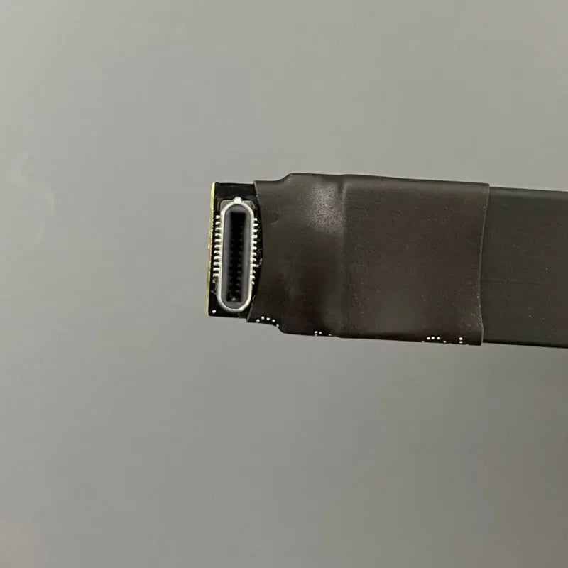 ADT-Link USB 3.2 Type-C to USB-C FFC USB C FPV Flat Slim Thin Ribbon FPC Cable Gen2x2 20Gbps 90°Adapter for Data Sync&Charging