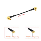 1Pcs MMCX Male Plug to MMCX Female Jack Connector RF1.37 Cable Pigtail RF Coaxial Cable Extension Cord Jumper 5CM-15M