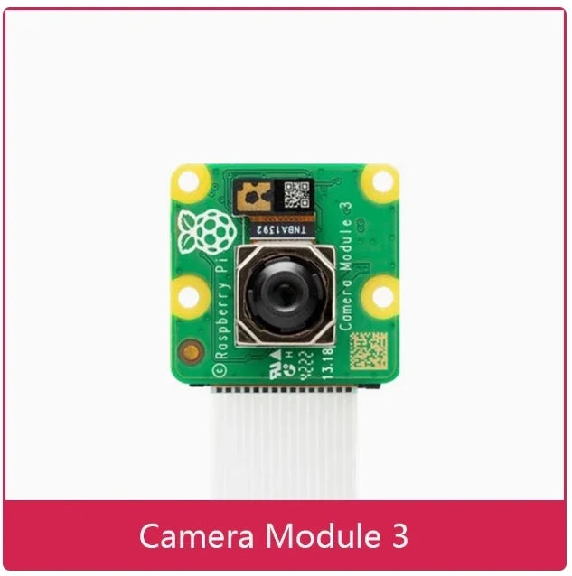 Raspberry Pi 5 Camera V2 3 Wide NoIR HQ M12 Original Support RPi 5/4B/3B/2/1/Zero Board