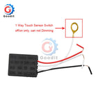 AC220V 1A Electrical Equipment Table light Parts On/off 1/4 Way Touch Control Sensor Desk light Parts Touch for Bulb Lamp Switch