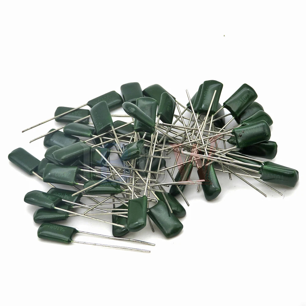 Polyester film capacitor 100V 1nF 1.5nF 2.2nF 100nF 2A471J 2A102J 2A222J 2A392J 2A332J 2A472J 2A103J 2A473J 2A104J 10NF 220NF