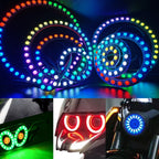 DC5V WS2812B DIY Led Ring Individually Addressable WS2812 IC Built-in 5050 RGB Round Modules Circle Arduino Light 8 To 148 Pixel