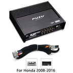 PUZU PZ-X4800S 6core 32bit 8CH With Power Car Audio DSP Digital Signal Processor Built In Amplifier 8X150W Support BT5.0 OPT