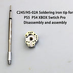 T12/C245/TS100/936 Joystick soldering iron tip Heating mold for ps4 ps5 switch pro controller joystick Disassembly repair tools