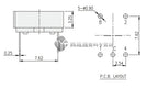 5PCS RH3HAF-10R-V-B rotary coding DIP switch 10 bits 0-9 with handle 3:3 pin RH3HA-10R-V-B