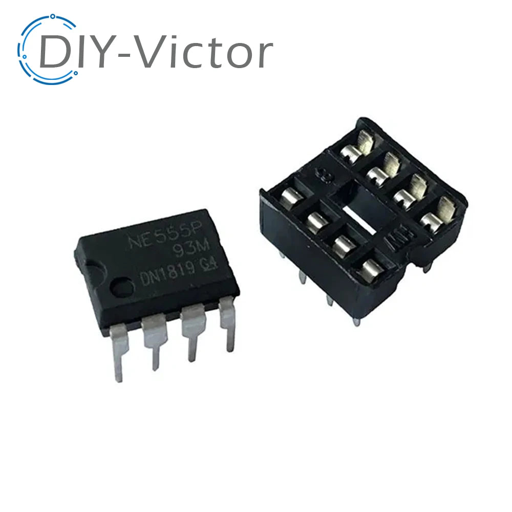 20PCS/LOT New NE555 NE555P NE555N 555 Timers DIP-8 8 Pin DIP Sockets /SOP-8 SMD NE555DR IC BXV