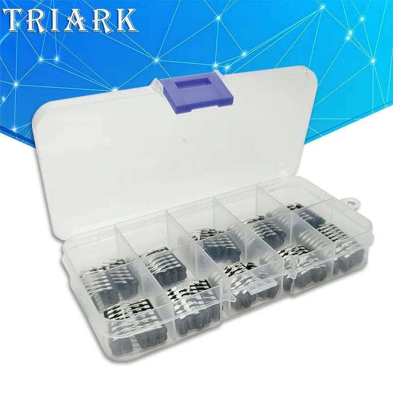 50PCS/Set 74LS00 74LS02 74LS04 74LS08 74LS32 74LS47 74LS86 74LS90 74LS138 74LS245 ntegrated Circuit DIP IC Combination box Kit