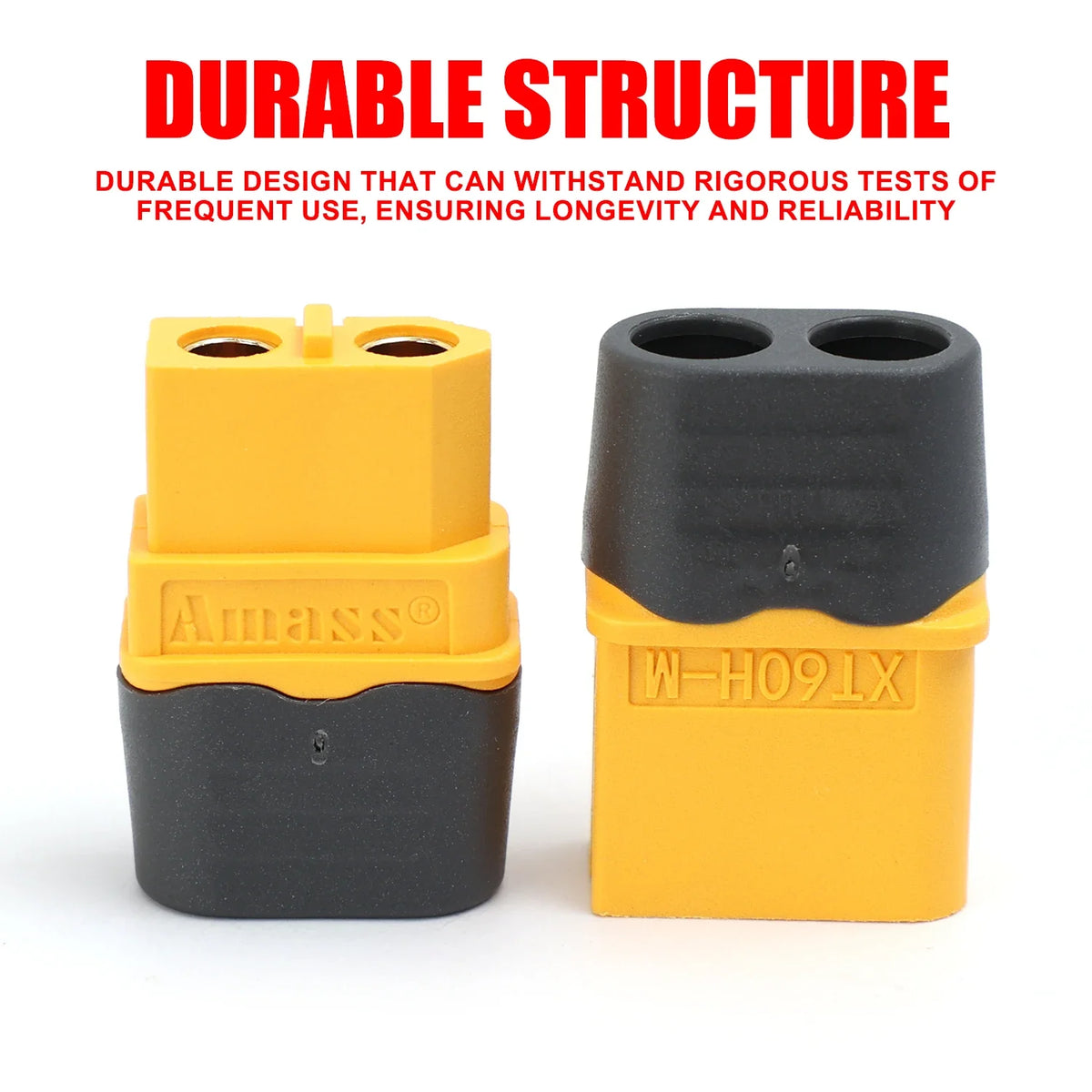 1-40PCS XT60 Battery Connector Male & Female Bullet Connector Plugs with Sheath Housing for RC Battery Motor FPV XT-60 Adapter