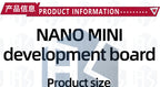 For arduino nano mini ultra small typec development board atmega328p chip ch340 serial port