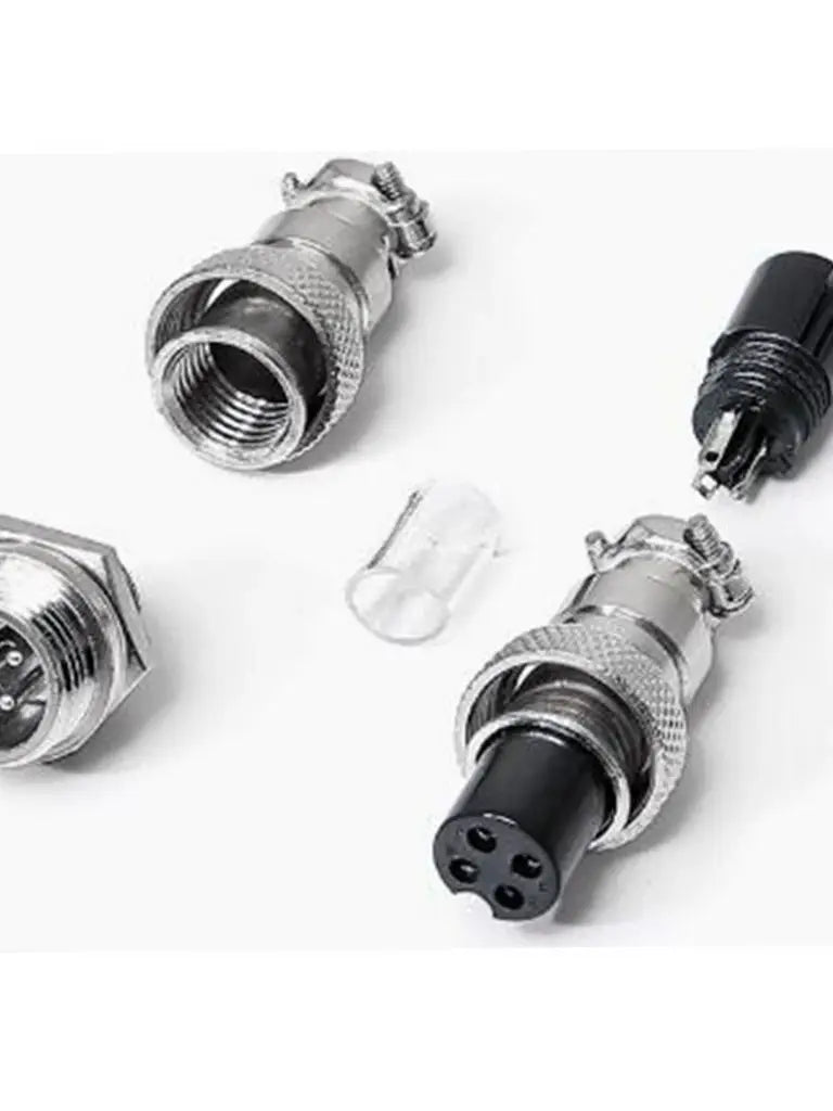 1Set/lot GX12 2/3/4/5/6/7 Pin Male + Female 12mm L88-93 Circular Aviation Socket Plug Wire Panel Connector