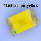 Highlight 0603 0805 1206 2835 SMD LED, Lemon-yellow, 3V Light Emitting Diode Lamp Beads