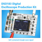 DSO183 Digital Oscilloscope Module DIY Loose Part Teaching Practical Training Electronic Production Kit DC 5V 0-500KHz Type C