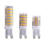 10pcs Super Bright G9 LED Lamp AC220V 7W 9W 12W 15W Ceramic SMD2835 Led Bulb Warm/Cool White Spotlight Replace Halogen Light
