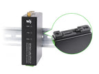 Waveshare Rail-mount SX1262 LoRa Data Transfer unit, RS232/RS485/RS422 To LoRa, Suitable For Sub-GHz Band Data Acquisition