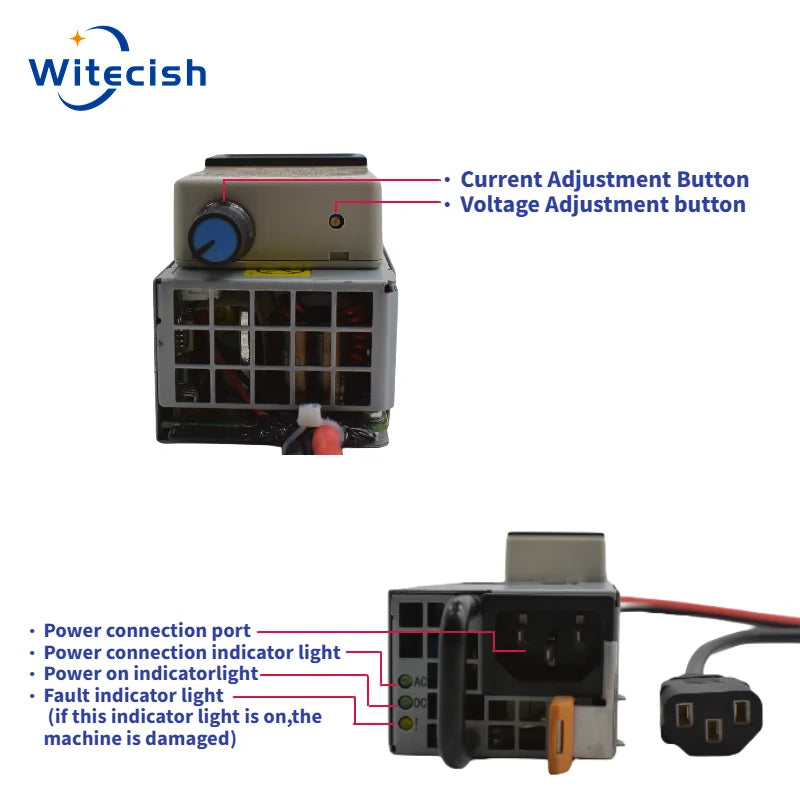 1A - 50A Current 3V~ 15V Voltage Adjustable Charger 12V 14.6V 3.65V Lifepo4 Li-ion Lipo Lithium Fast Charge 1S 4S 8S