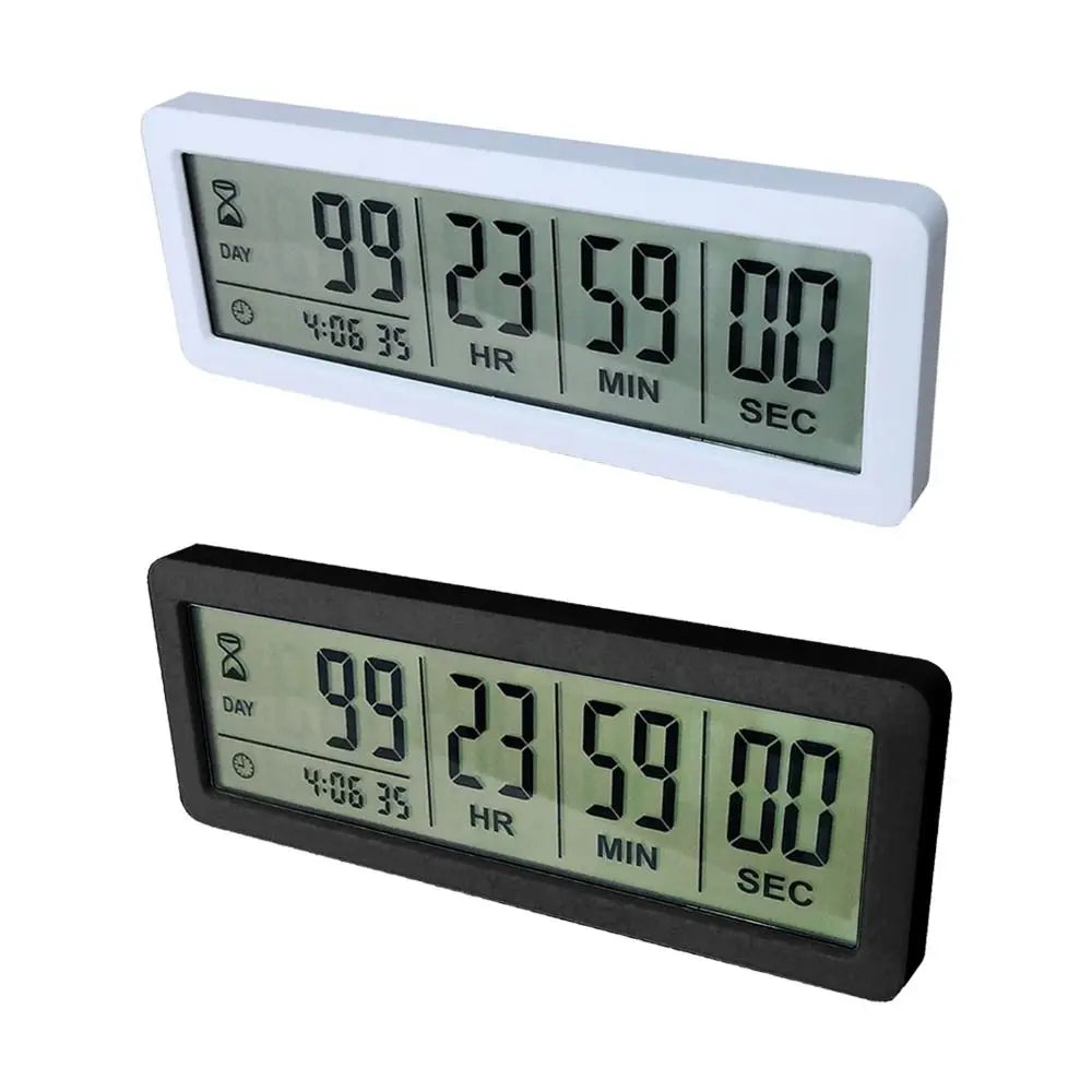 999 Days Digital Countdown Timer Digital Display Time Management Count Down Clock Electronic Reusable Countdown Clock Home Use