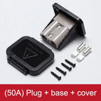For Anderson Connector Fixed Bottom 50A 120A 175A Electric Vehicle Electrical Equipment And Products Solar Equipment Tools