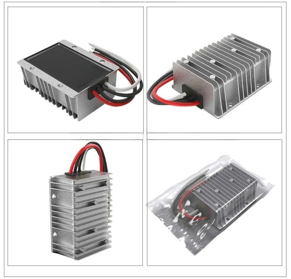 9-36V to 12V/13.8V/15V/19V/20V/24V/28V 5-30A Boost Buck DC Converter Voltage Stabilizer Supply Regulator Module for Cars Solar