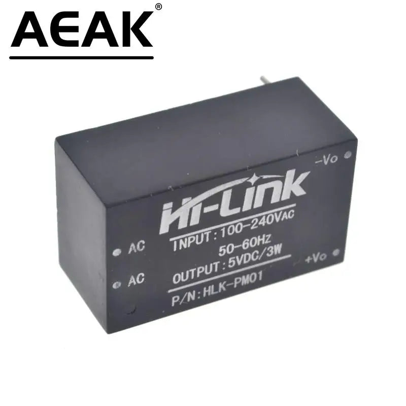 HLK-PM01 AC-DC 220V to 5V mini power supply module,intelligent household switch power supply module HLK-PM03 HLK-10M05