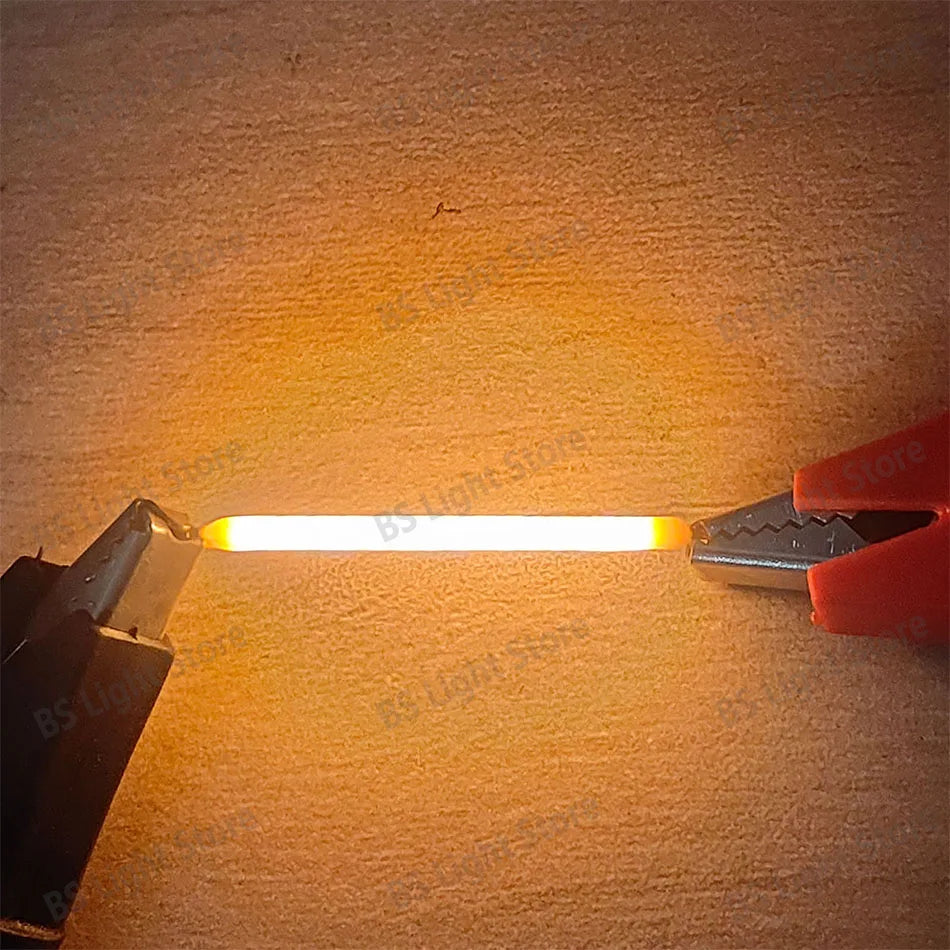 10-900pcs LED Filament 38mm 3V 2200k Warm White Pink Red Blue Green Purple Edison Light Bulb DIY Home Lighting Light Source