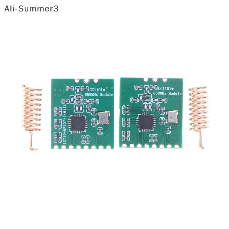 1/2/3PCS CC1101 Wireless Module Long Distance Transmission Antenna 868MHZ SPI Interface Low Power M115 64-byte