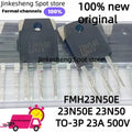 5-10-30units/lot FMH23N50E 23N50E 23N50 TO-3P 23A 500V N-channel power MOSFET transistor 100% brand new original