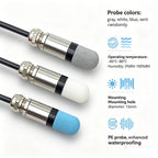 1PCS SHT40 SHT30 SHT20 SHTC3 SHT41 SHT35 SHT31 Temperature Humidity Sensor PE Waterproof I2C Probe with IIC Interface