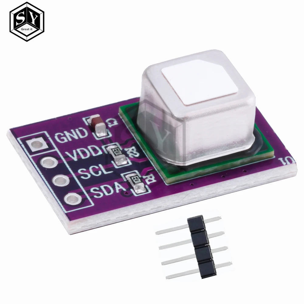 SCD40/SCD41 CO2 Sensor Module - NDIR Technology with Temperature & Humidity (I2C Interface for Arduino
