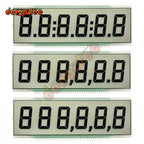 70PIN Gaso line Panel Board 7 Digit Glass Segment LCD Gilbarco Display 6 Digits LCD Screen for Tatsuno Fuel Dispenser Pump