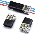 1/2/3 Way Quick-Connect Terminal Electrical Connector Strip Terminal Car Wire Cable Connection Sealed Dustproof Wire Auto Wiring