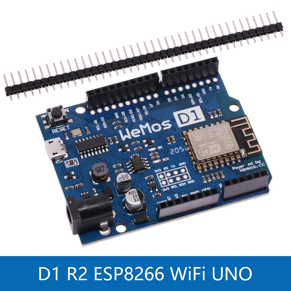 ESP-12E WeMos D1 R2 UNO R3 CH340 CH340G WiFi Development Board Based ESP8266 Shield Smart Electronic For Arduino Compatible IDE