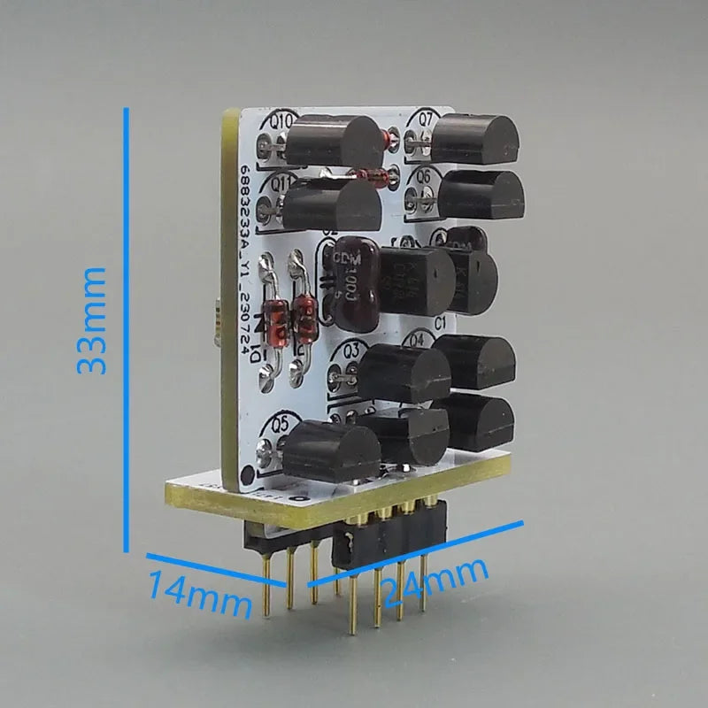 Fever fully discrete op amp module, low noise FET differential input high current output single and double op amp