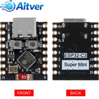 ESP32 C3 SuperMini Development Board WiFi Bluetooth Microcontroller Module 4MB Flash Compatible with Arduino IDE ESPHome DIY Pro
