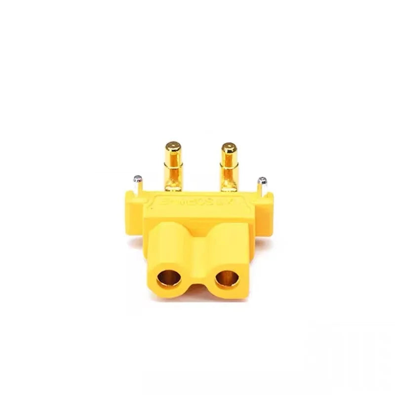 5/10 Male Female connector PCB board XT30-60PW Banana Golden head Right Angle Horizontal connector Male Heat Shrink Gold Plated