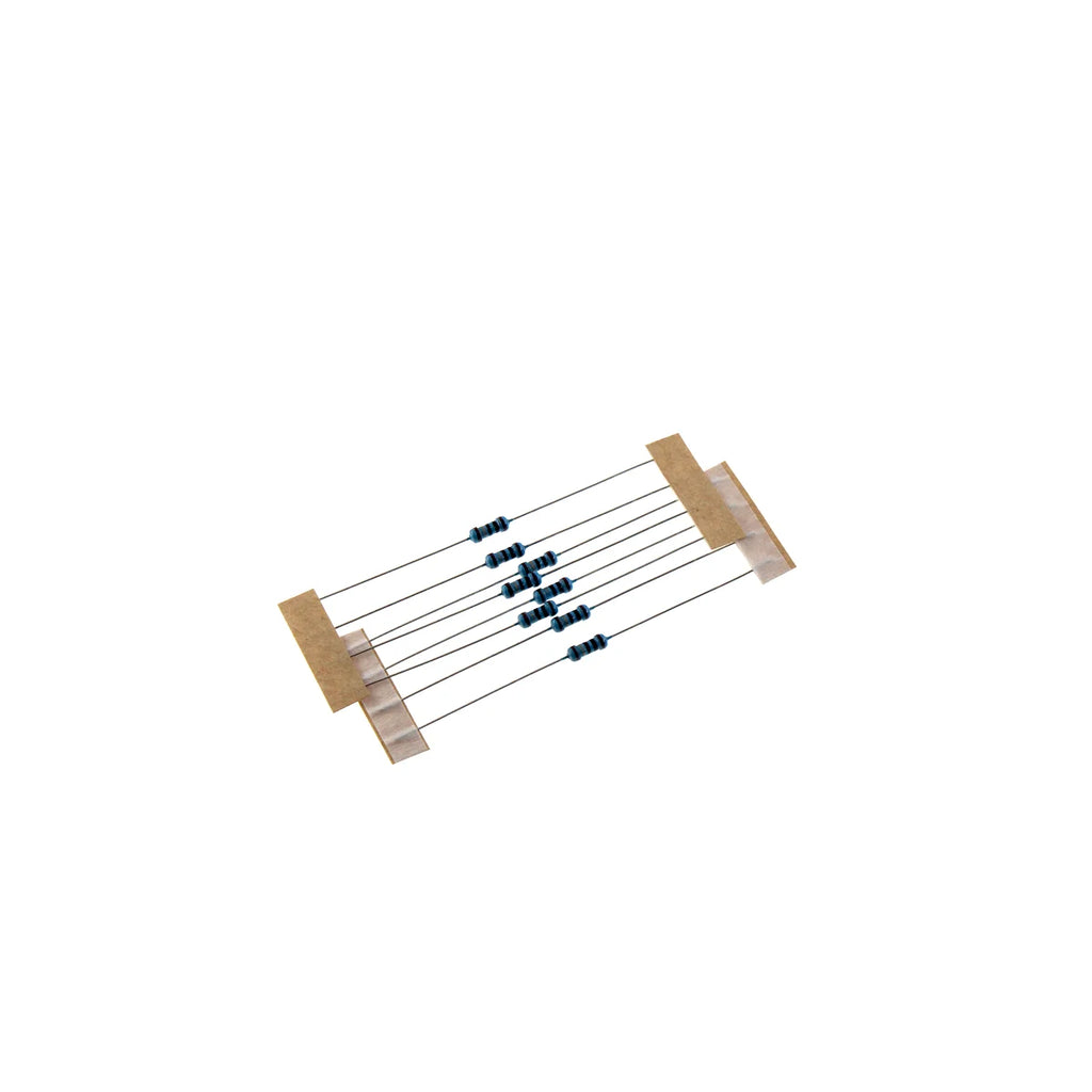 50PCS 1/4W 0.25W resistor resistance Metal film 1R 2R 3R 4.7R 10R  33R 47R 100R 220R  470R 1K 2. 3.3K 4.7K 10K 22K 33K 100K-10M