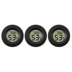Mini Hygrometer Thermometer Fahrenheit or Celsius Meter Digital LCD Monitor Indoor Room Round Humidity Temperature Gauge