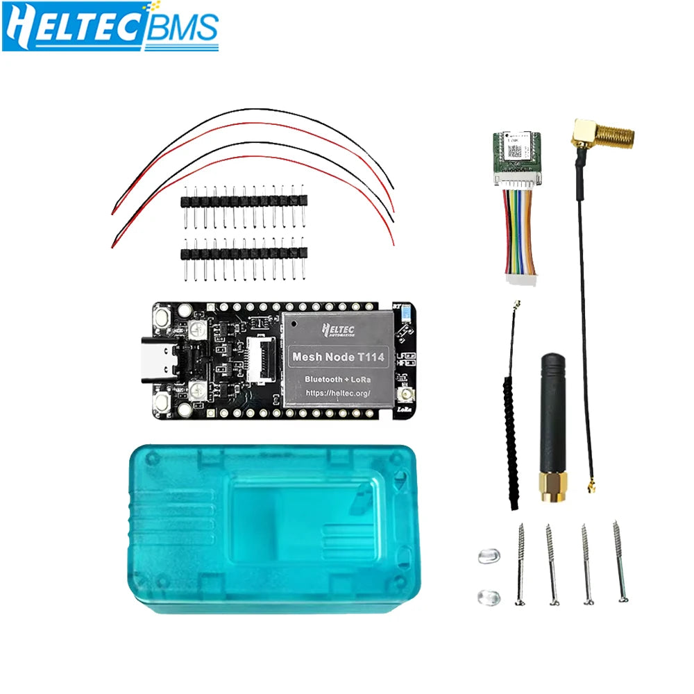 New Heltec Meshtastic Tracker  T114 V2  nRF52840 SX1262 LoRaWAN LoRa Arduino IOT Positioning Devboard GNSS Mudule BLE