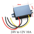 24V to 12V 1A-10A DC to DC Buck Converter Step Down Converter Adaptive Car Power Supply Module Regulator Transformer Module CE