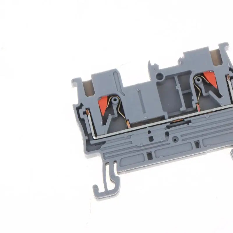 5/10PCS PT2.5 DIN Rail Spring Terminal Block PT2.5-PE Terminal End Cover D-PT2.5 Jumper Bar FBS10-5 Tool-free Wiringee Wiring