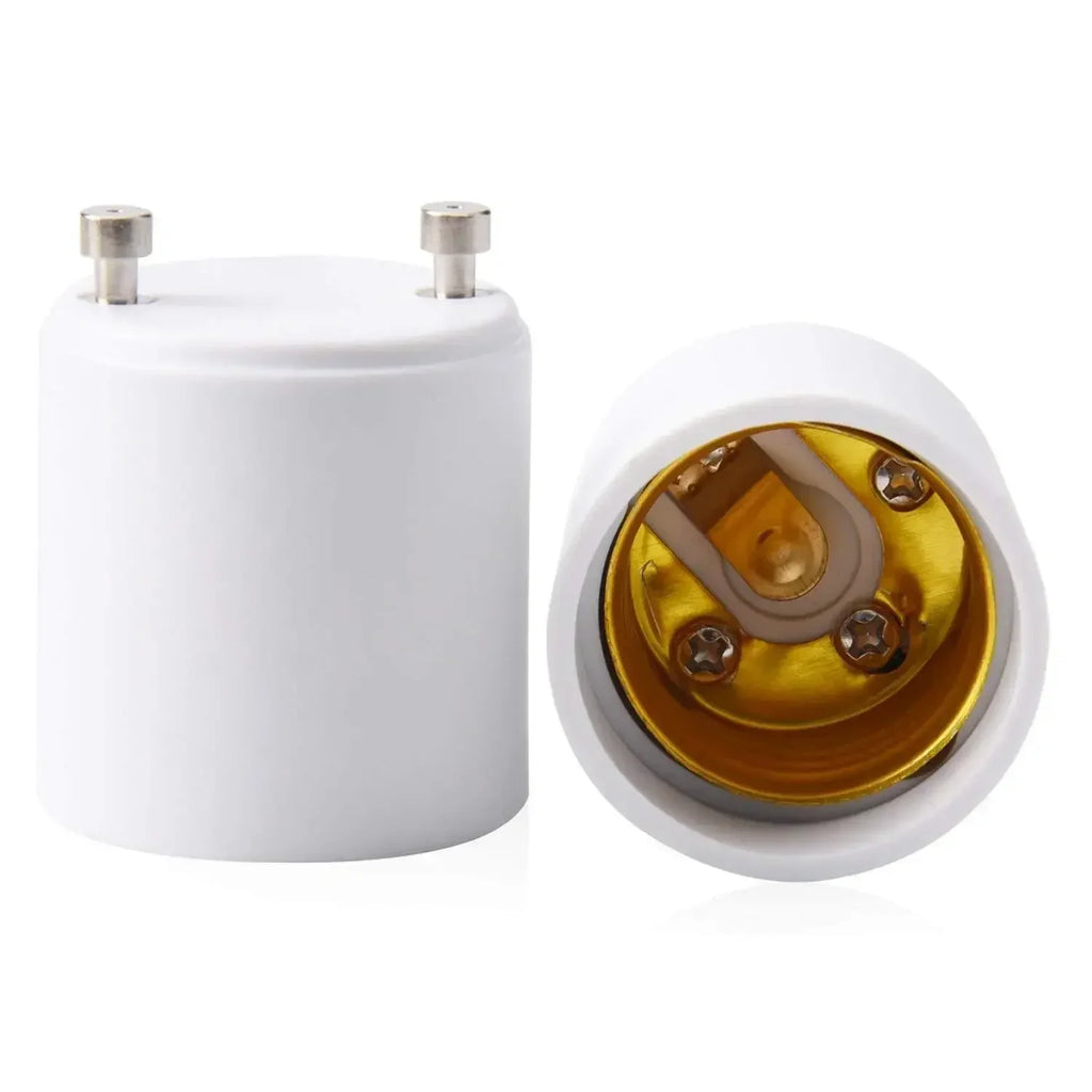 2pcs Gu10 E12 E17 E14 E26 E27 B22 G24D G23 GX24Q GU24 T5 T8 E40 Fireproof LED lamp Holder Converter Light Bulb Socket Adapter