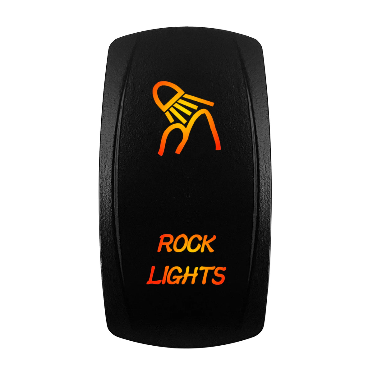 12V-24V Orange Led Rocker Switch Waterproof 20A Amber Light SPST DPDT Toggle Key for Car Boat ATV Camper Motorhome Auto Machine