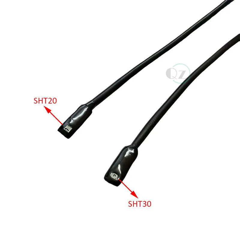 SHT20 SHT30 SHT31 SHT35  SHT40 SHT41 SHT45 I2C Temperature Humidity Sensor Probe Cable Waterproof Digital Capacitance Sensors 1M