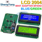TZT LCD2004+I2C 2004 20x4 2004A Blue/Green screen HD44780 Character LCD /w IIC/I2C Serial Interface Adapter Module For Arduino