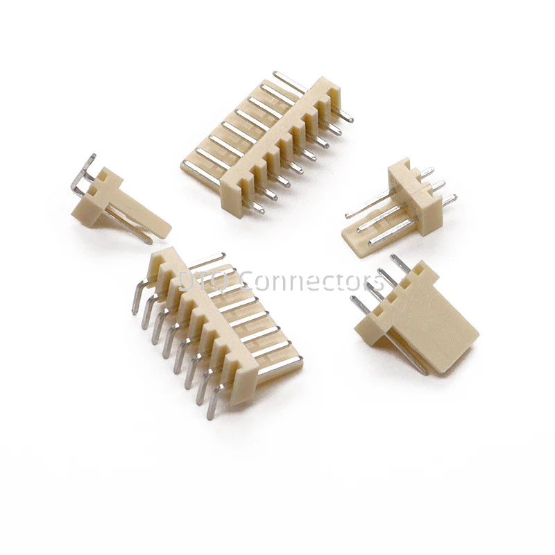 50/100PCS KF2510 connector straight pin socket bent pin socket 2.54MM 2A 3AW 4 5 6 8 10 12P