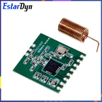 CC1101 Wireless Module Long Distance Transmission Antenna 868MHZ SPI Interface Low Power M115 For FSK GFSK ASK OOK MSK 64-byte