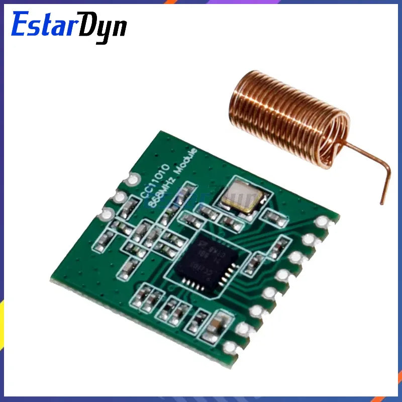 CC1101 Wireless Module Long Distance Transmission Antenna 868MHZ SPI Interface Low Power M115 For FSK GFSK ASK OOK MSK 64-byte